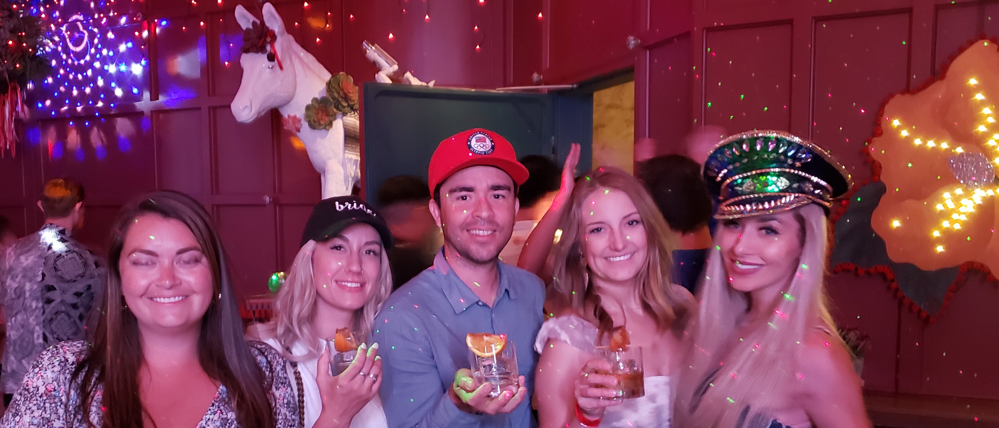 Bachelorette party at Ghost Donkey